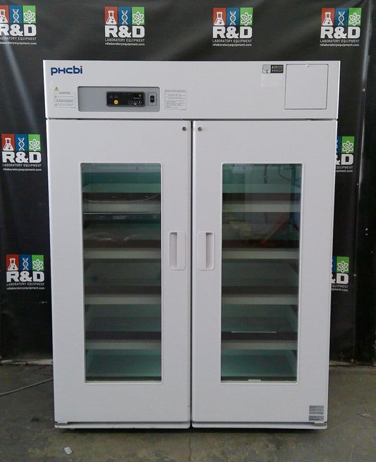 PHCbi MPR-1412R-PA Double Door Pharmaceutical Refrigerator 48Cf 120v