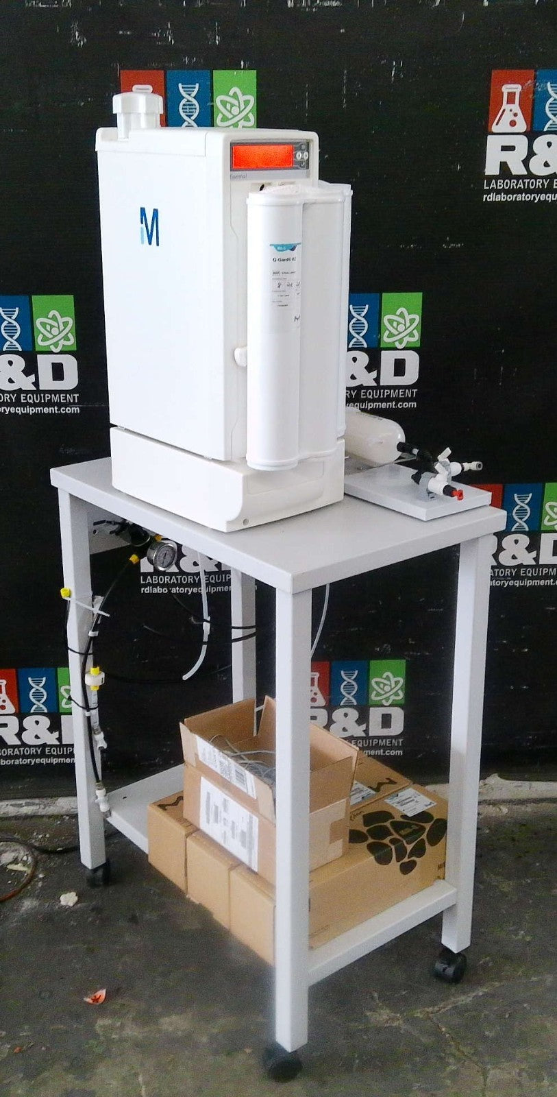 Millipore AFS 24 Water Purification System w/ Sanitation Module TankS60UV