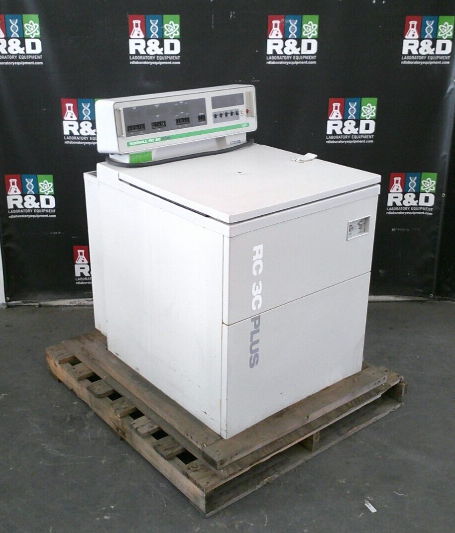 Sorvall RC 3C Plus Refrigerated Floor Centrifuge w/ Rotor 220v FULLY TESTED