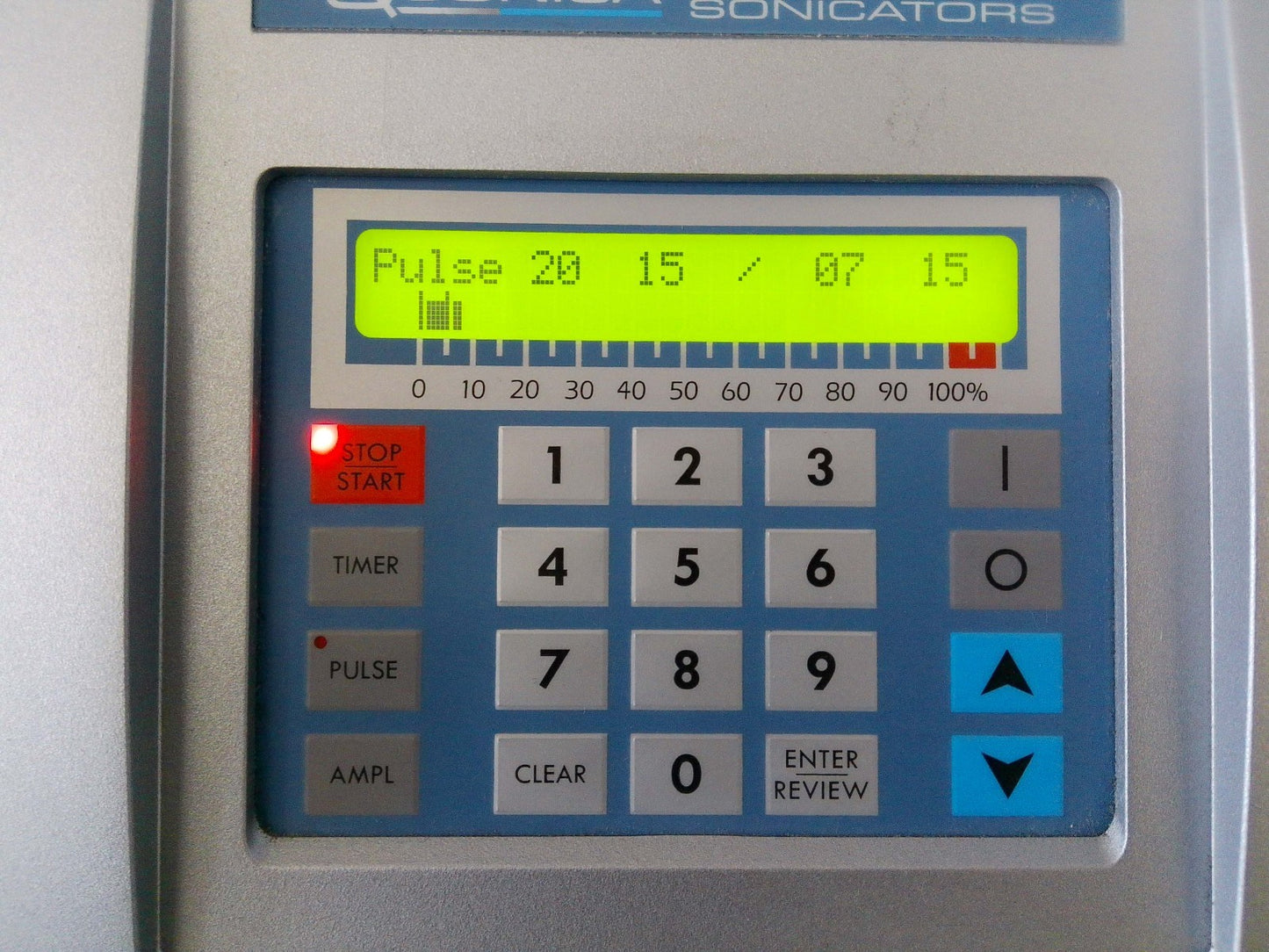 Qsonica Q125 Sonicator Homogenizer w/ Sound Enclosure