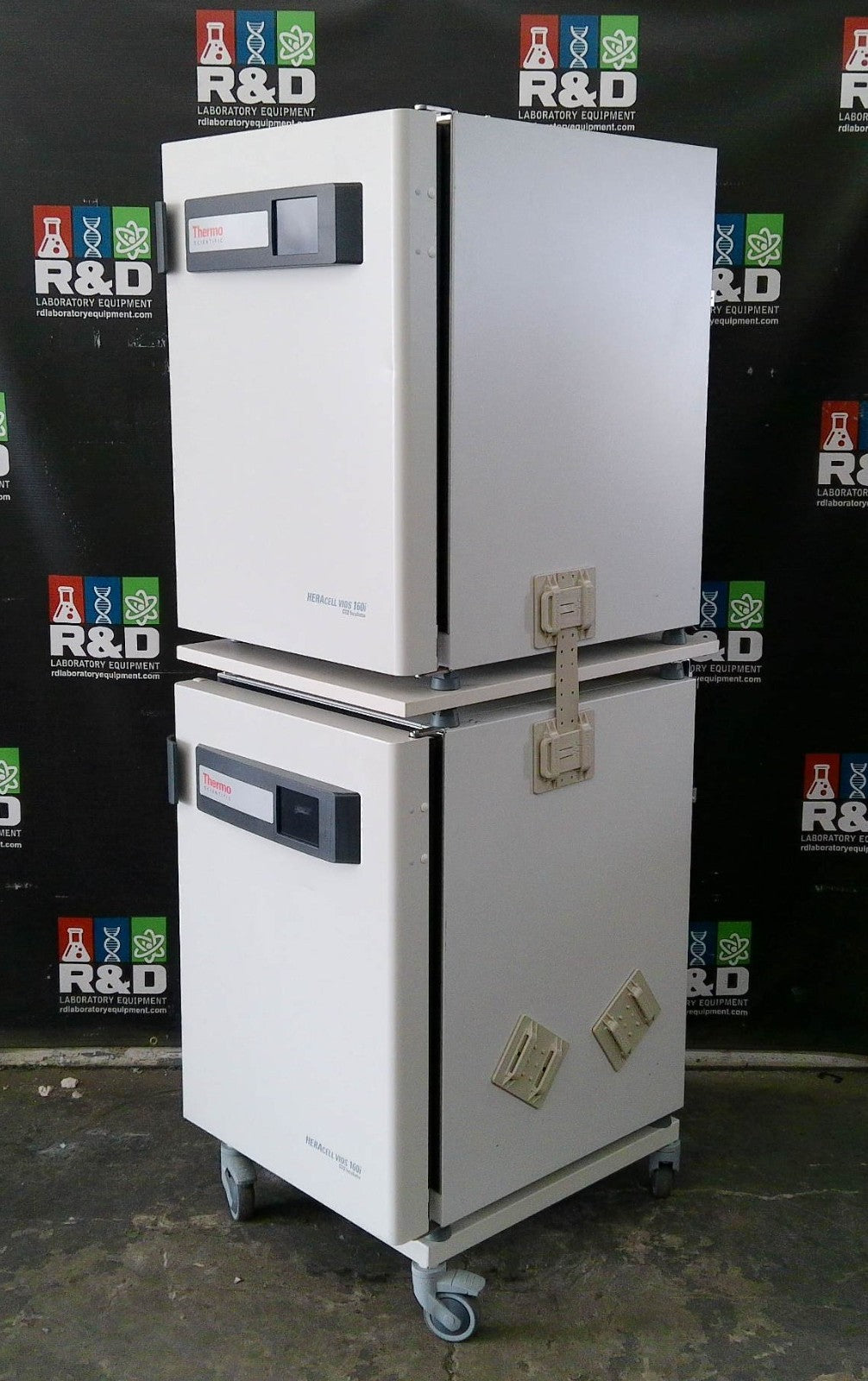 Thermo HERAcell Vios 160i Double Stack Copper Lined CO2 Incubators (2015)