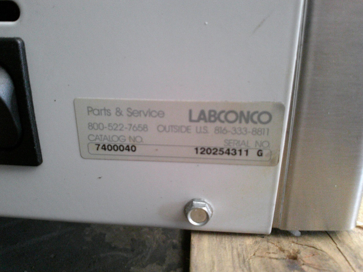 Labconco Freezone 7400040 Triad Lyophilizer Freeze Dryer System 230v