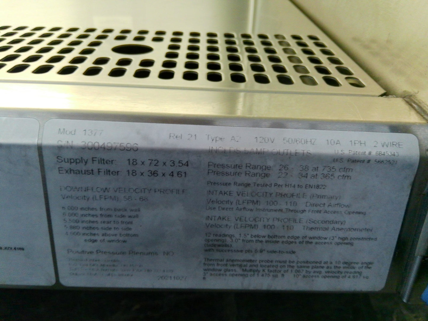 Thermo Scientific 6ft 1377 A2 Biosafety/Biological Safety Cabinet w/UV +Warranty