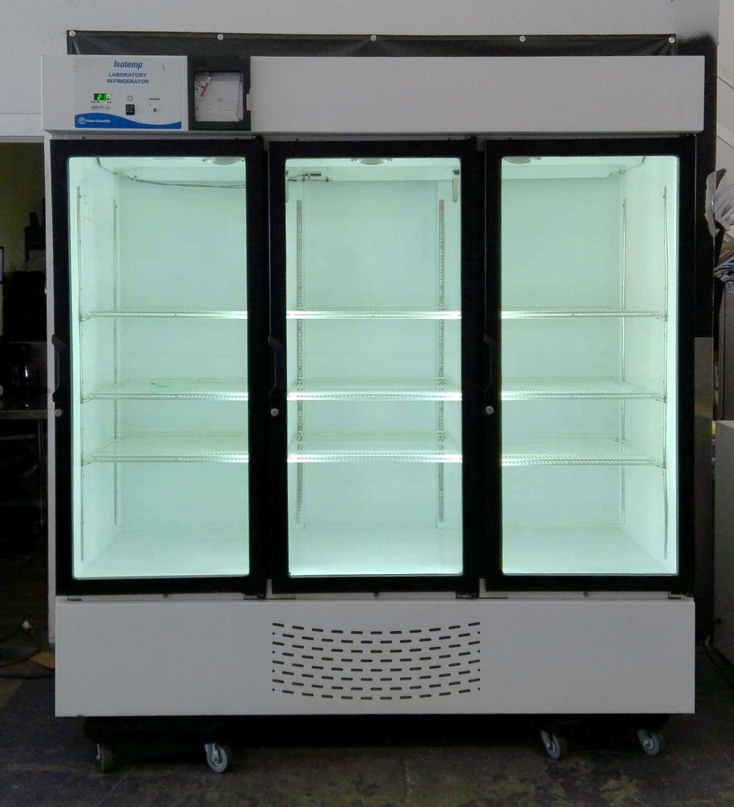 Fisher Scientific Isotemp 3 Glass Door Laboratory +4C Refrigerator 72Cf (2019)