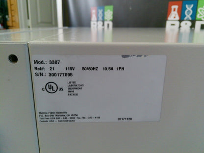 Thermo Scientific 3307 Steri-Cult CO2 Incubator 8.2Cf 120v