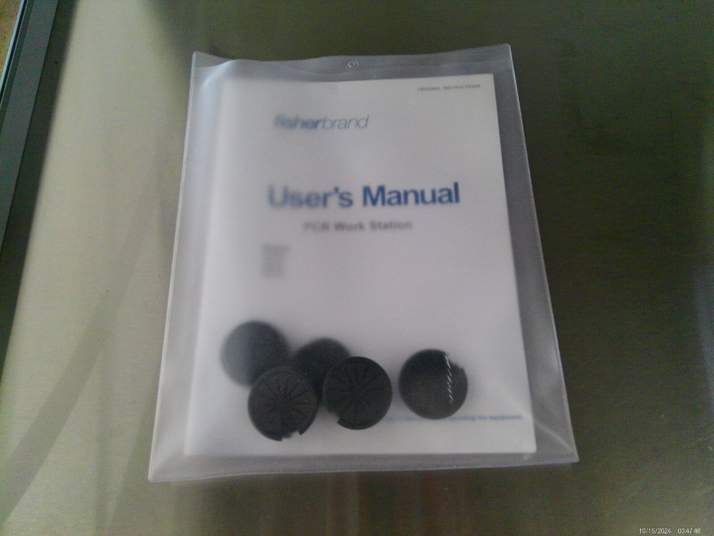 Fisherbrand / Labconco 3ft 3560002 PCR Laminar Flow Workstation FULLY TESTED