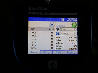AeroTrak TSI 9306-V2 Particle Counter w/ Charger & Manual - OPEN BOX