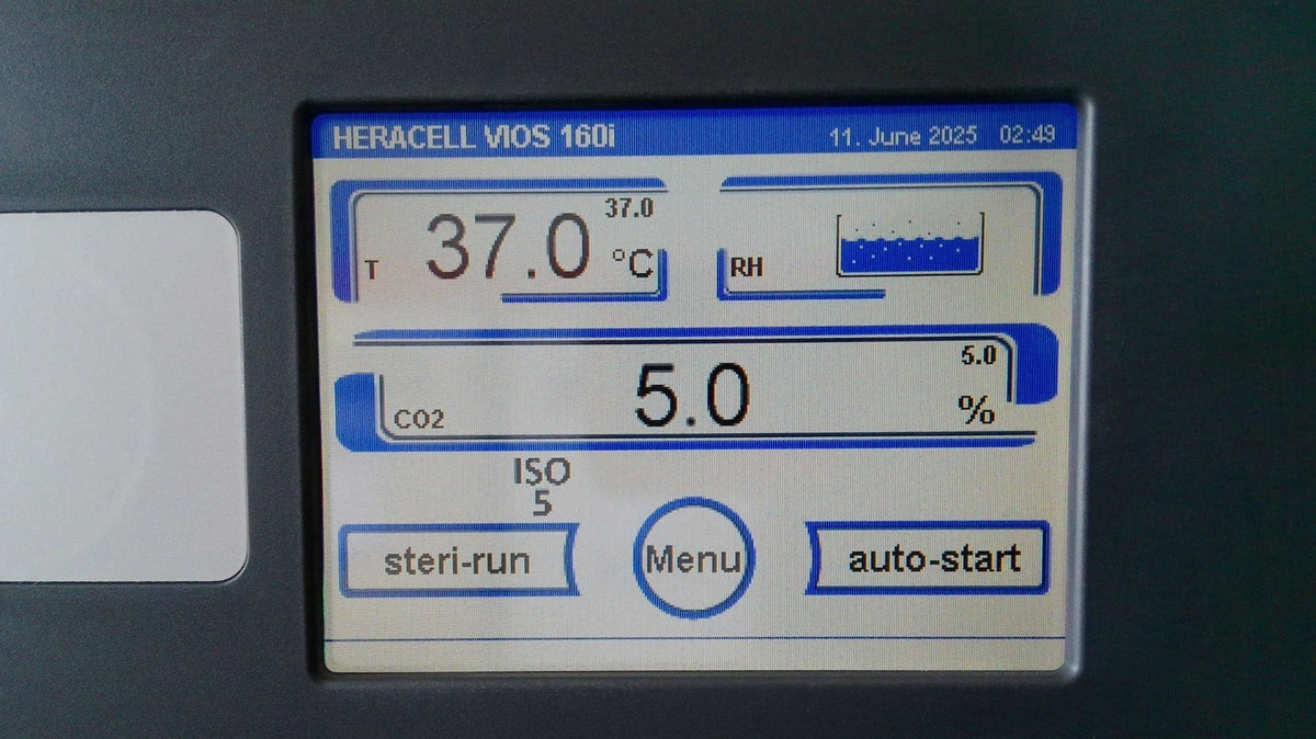 Thermo HERAcell Vios 160i Double Stack Copper Lined CO2 Incubators - Calibrated