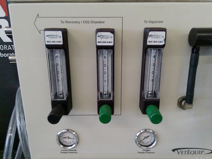 VetEquip Impac 6 Quad-Chamber Rodent/Mouse Veterinary Anesthesia System