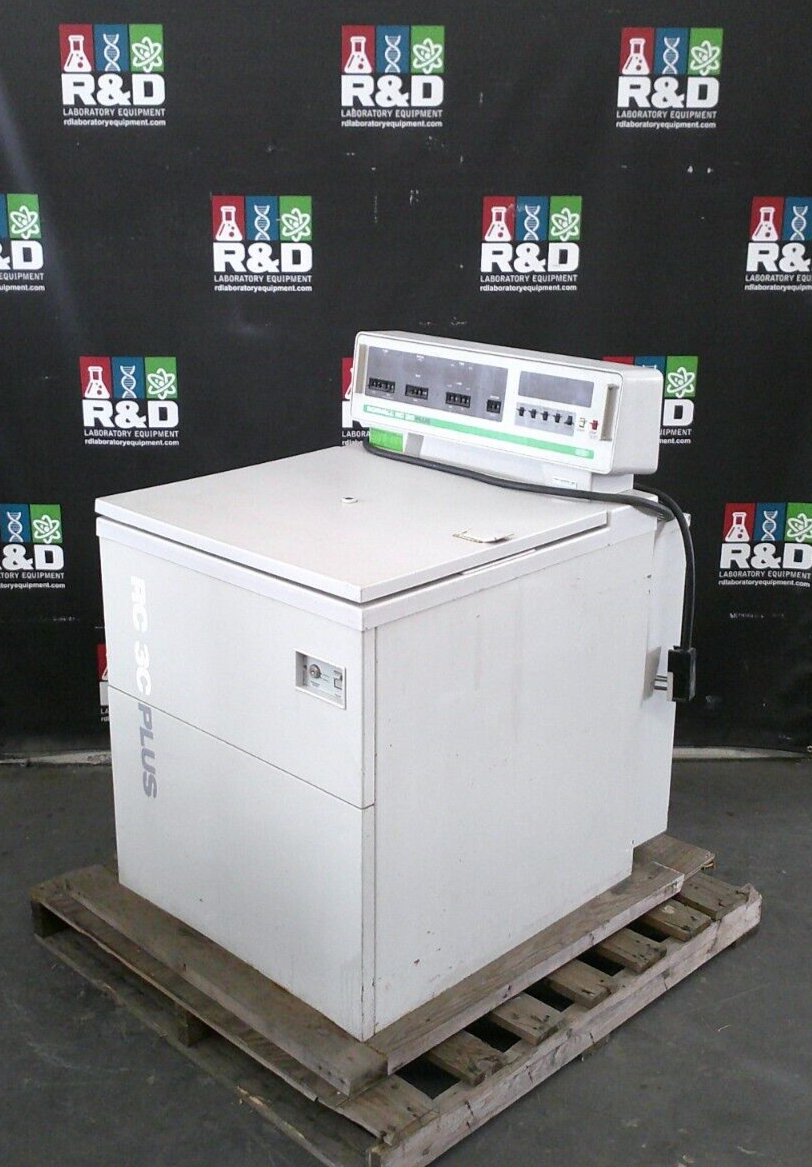 Sorvall RC 3C Plus Refrigerated Floor Centrifuge w/ Rotor 220v FULLY TESTED
