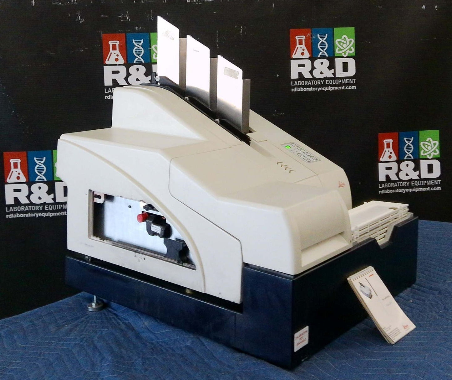 Leica IP S I060133225 Inkjet Microscope Slide Cassette Printer w/ Manual