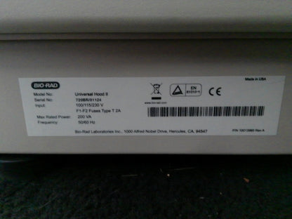 Bio-Rad Universal Hood II Gel Molecular Image System w/ Camera (PARTS)
