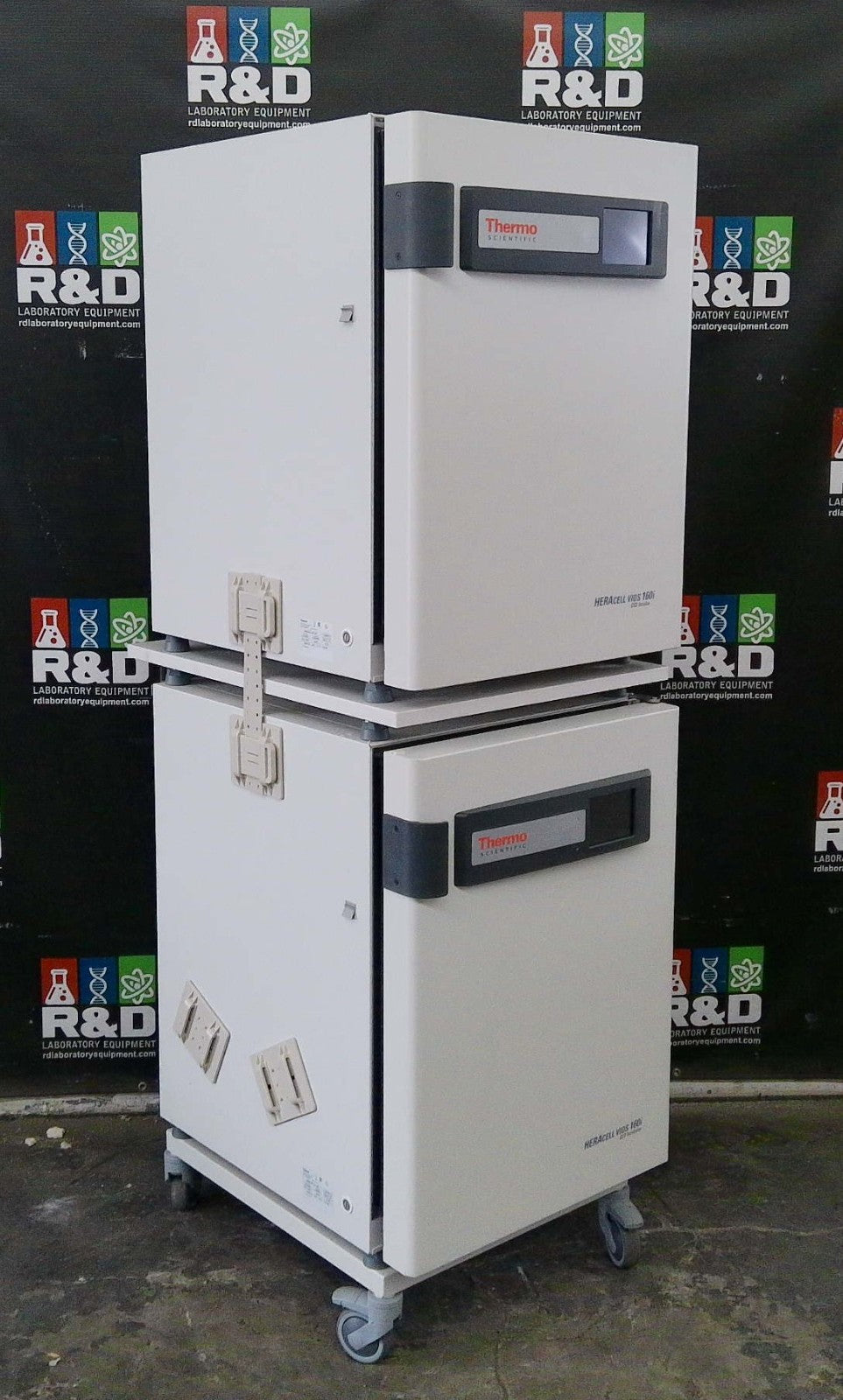 Thermo HERAcell Vios 160i Double Stack Copper Lined CO2 Incubators (2016)