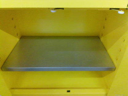 Justrite 892320 Flammable Storage Cabinet Self Closing Doors 22 Gal