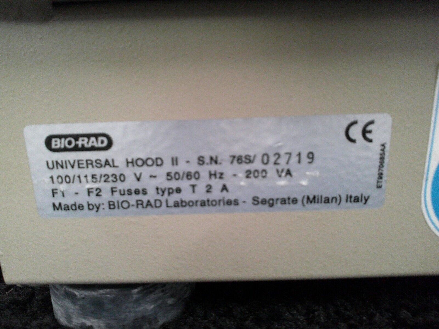 Bio-Rad Universal Hood II Gel Molecular Image System w/ Camera (PARTS)