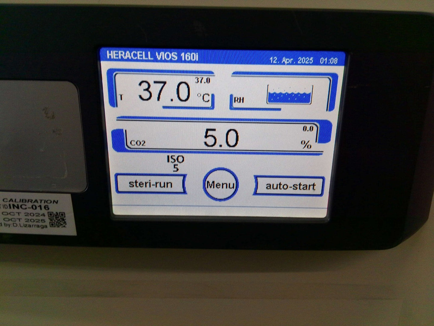 Thermo HERAcell Vios 160i Double Stack Copper Lined CO2 Incubators (2016)