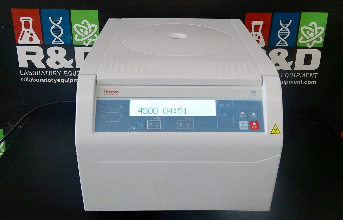 Thermo Scientific Sorvall ST8 Centrifuge w/TX-150 Rotor, Buckets, 2 Inserts