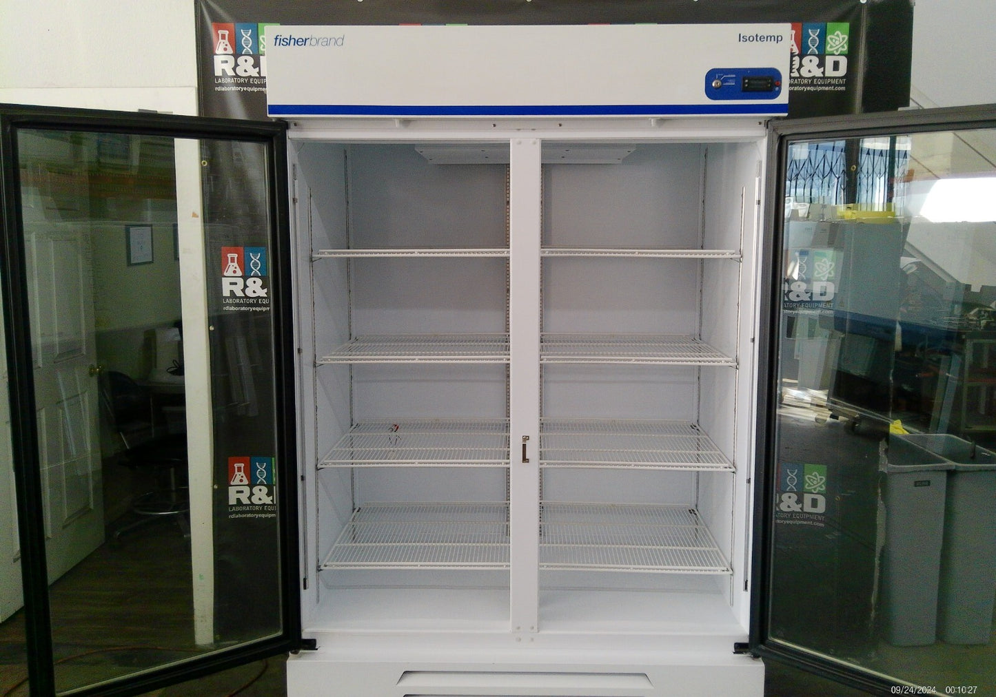 Fisherbrand GTFBG49RPGA Isotemp Deli Refrigerator Glass Door 49Cf, FULLY TESTED