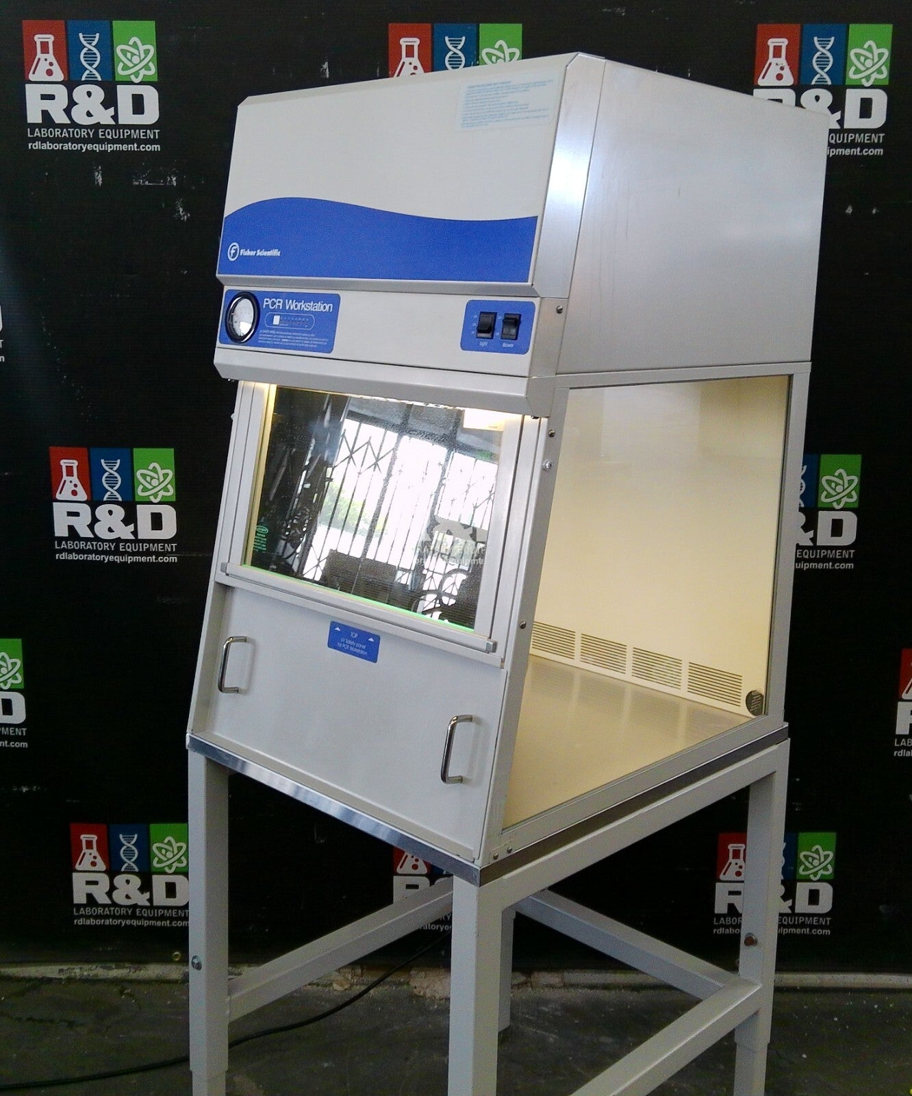 Fisher Scientific Labconco 3560000 2ft PCR Workstation w/UV & Stand FULLY TESTED