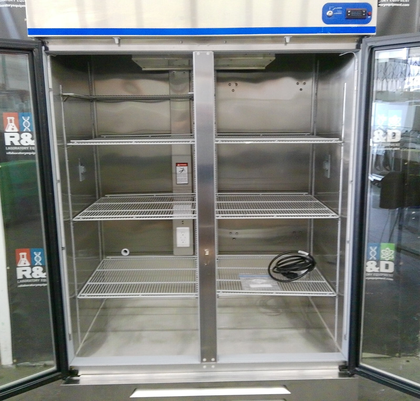 FisherBrand FBG49CSGA Isotemp Glass Double Door Laboratory Refrigerator  49Cf