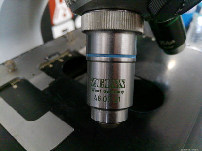 Zeiss Max ERB 467065-9914 Inspection Microscope With 3 Objectives, FULLY TESTED