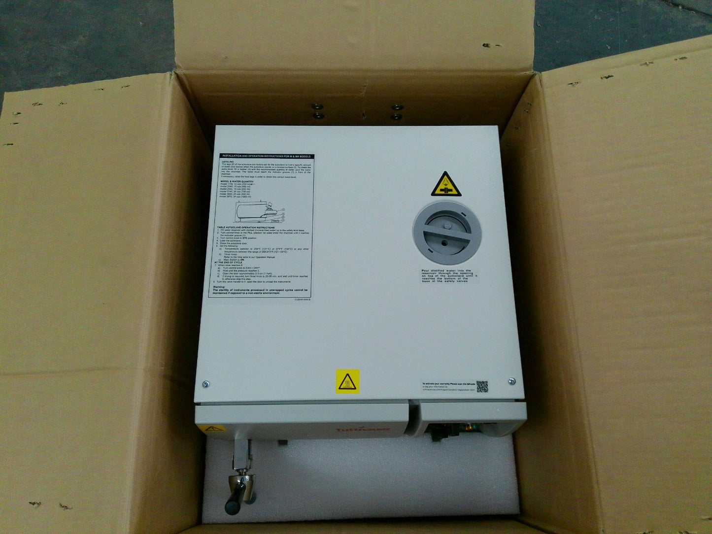 Tuttnauer Autoclave Steam Sterilizer 1730 Valueklave + Warranty (2022)