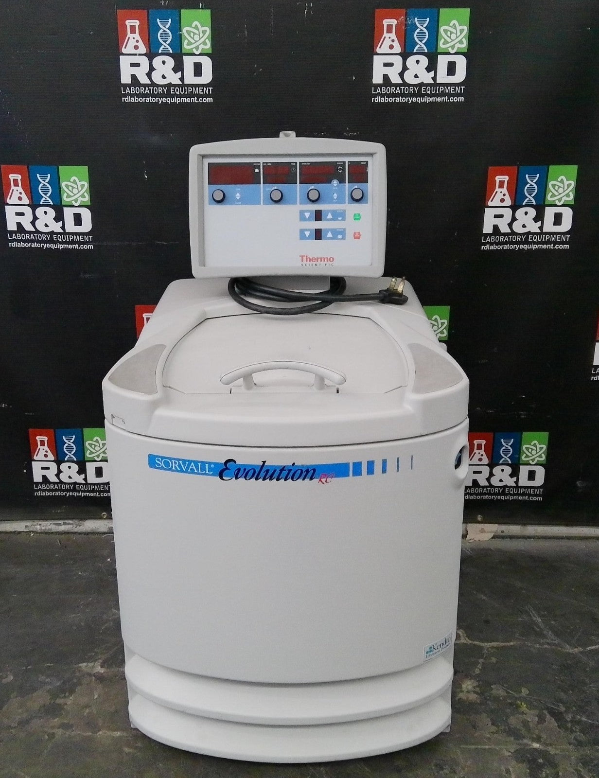 Thermo Sorvall Evolution RC Refrigerated Floor Centrifuge w/ Rotor & Inserts