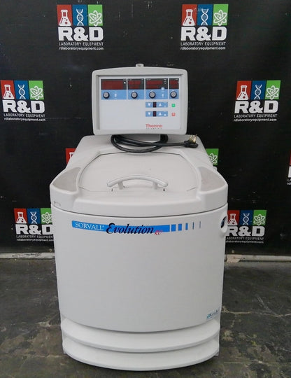 Thermo Sorvall Evolution RC Refrigerated Floor Centrifuge w/ Rotor & Inserts