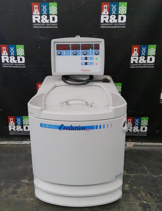 Thermo Sorvall Evolution RC Refrigerated Floor Centrifuge w/ Rotor & Inserts