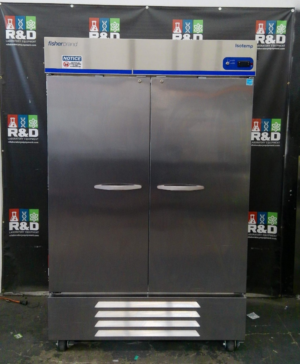 FisherBrand FBG49RSSA Isotemp Double Door Laboratory +4C Refrigerator 49Cf