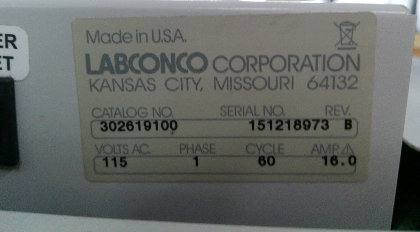 Labconco 6ft 302619100 Logic+ A2 Biosafety Cabinet w/ UV & Stand FULLY TESTED