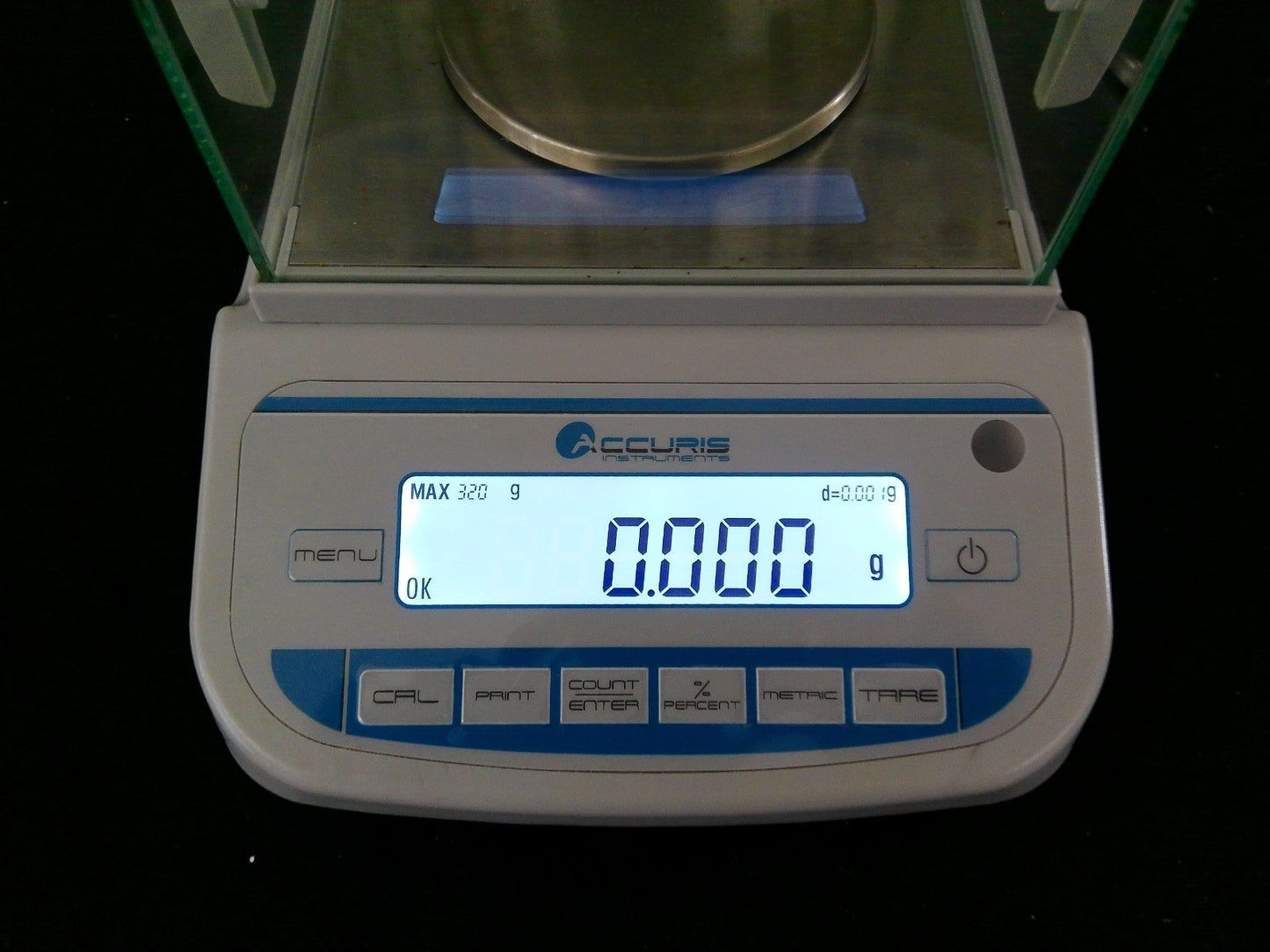 Accuris Instruments W3200-320 Precision Balance, 320 Grams, 0.01 g