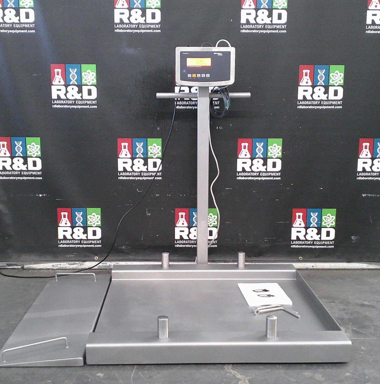 Sartorius/ Minebea Intec IFS4 Stainless Steel Weighing Platform Drum Scale