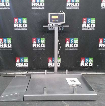 Sartorius/ Minebea Intec IFS4 Stainless Steel Weighing Platform Drum Scale