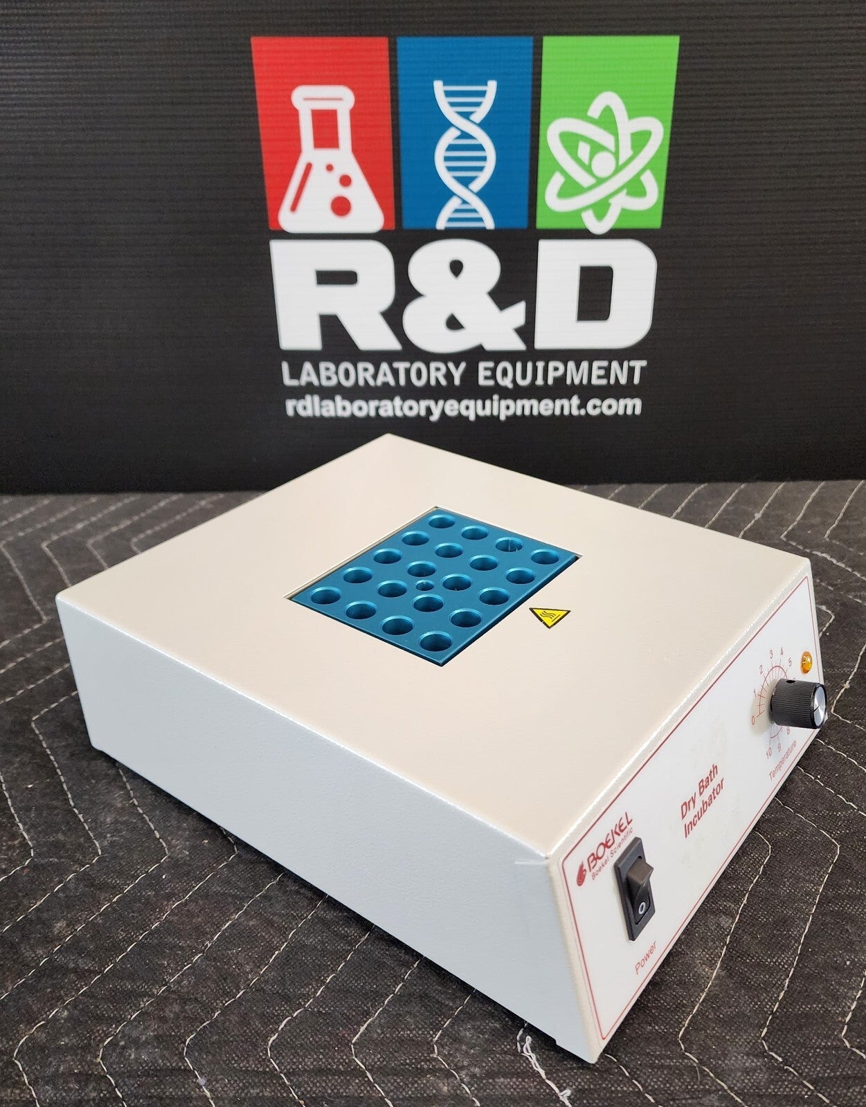 Boekel 112001 Analog Dry Bath Incubator w/ x20 Heat Block 120v FULLY TESTED