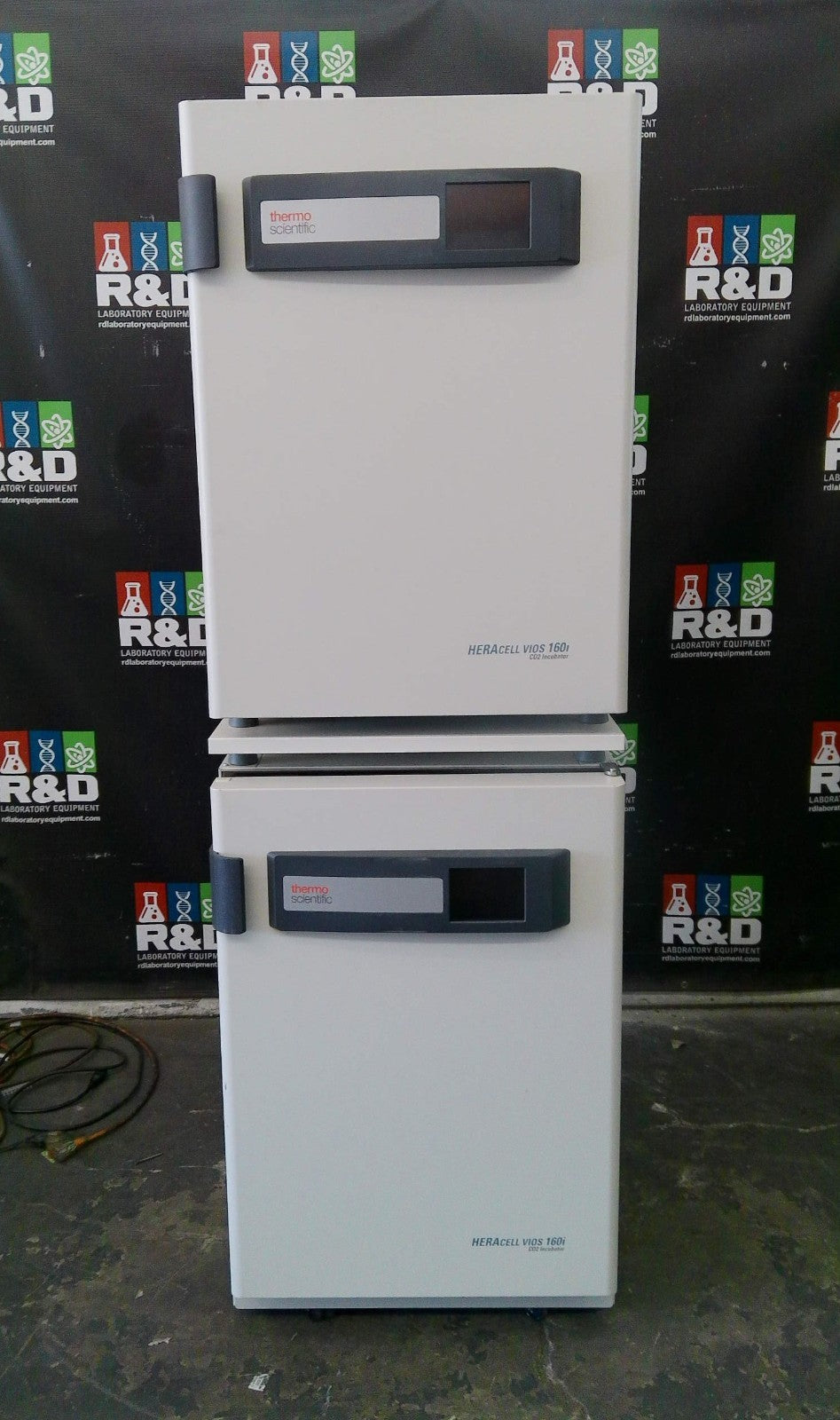 Thermo HERAcell Vios 160i Double Stack Copper Lined CO2 Incubators (2021)