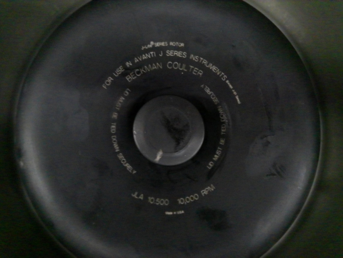 Beckman Avanti J-E Refrigerated Floor Centrifuge w/ JLA 10.500 Rotor 208v Tested