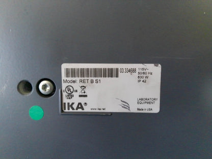IKA RET Basic Safety Digital Magnetic Stirrer w/ Hotplate