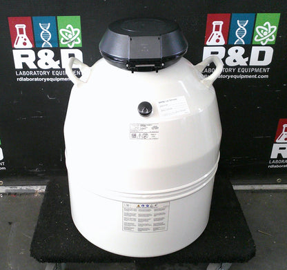 Thermo Scientific BioCane 47 L Liquid Nitrogen LN2 Dewar Cryo Storage w/Racks