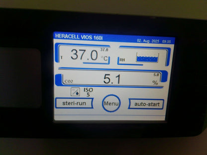 Thermo HERAcell Vios 160i Double Stack CO2 Incubators (2018) TESTED & CALIBRATED