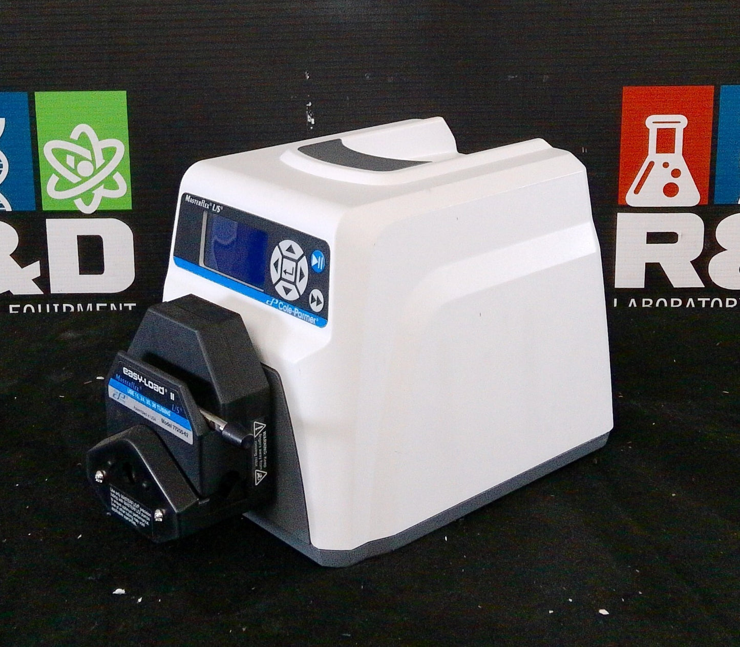 Cole Parmer Master Flex Peristaltic Pump 7523-80 w/ 77200-62 Pump Head TESTED
