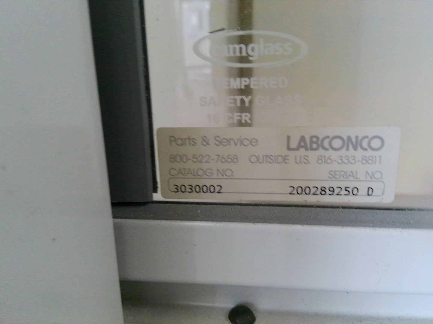 Labconco 30" Chemical Laboratory Fume Hood (Yr 2020) Protector 3030002