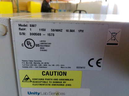 Thermo Scientific 3307 Steri-Cult CO2 Incubator 8.2Cf 120v
