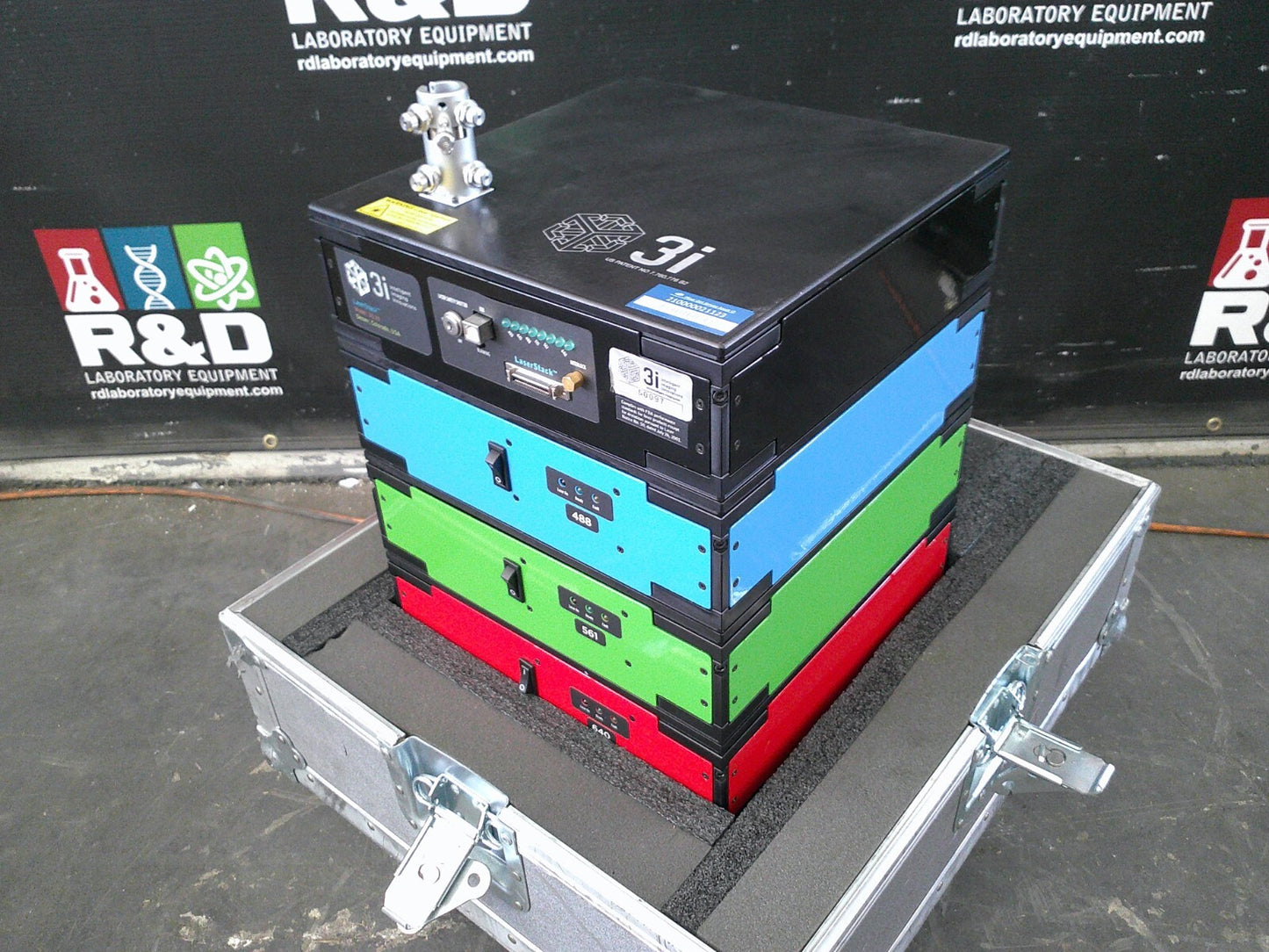 3i Intelligent Imaging Innovation Laser Stack (X3) with Travel Case