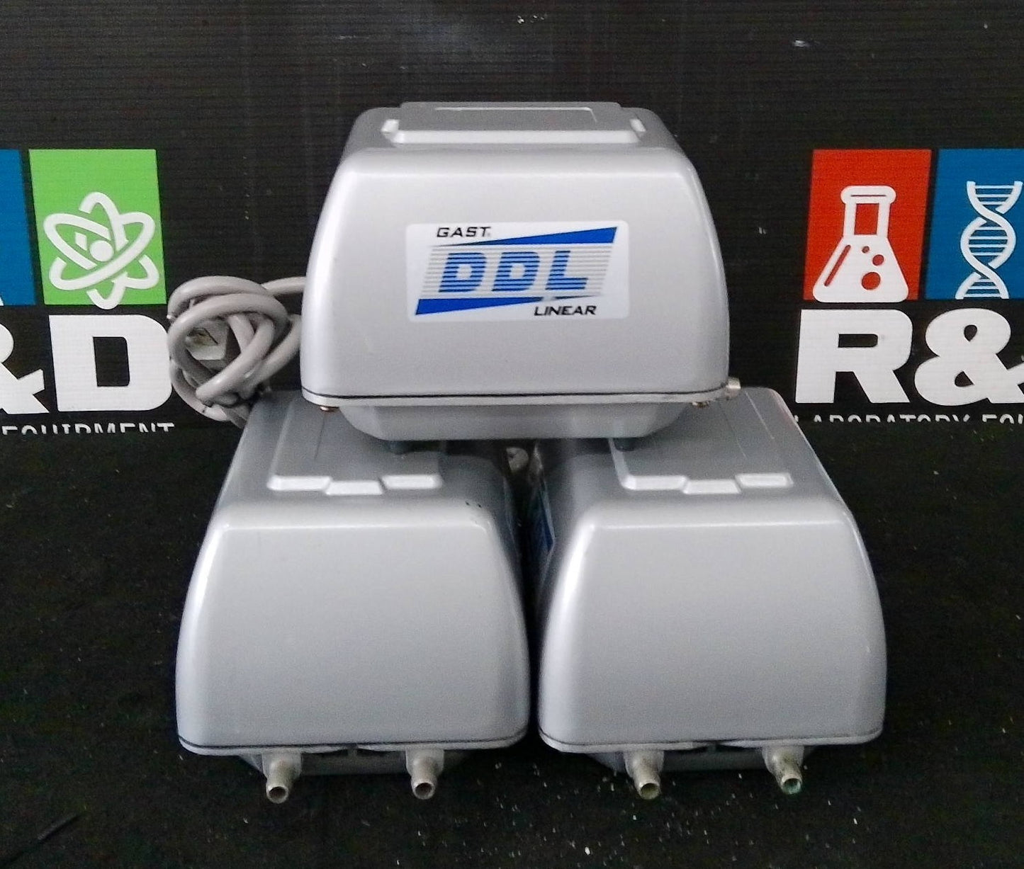 Gast DDL Linear SPP-25GAS-101 Vacuum Pump (Lot of 3)