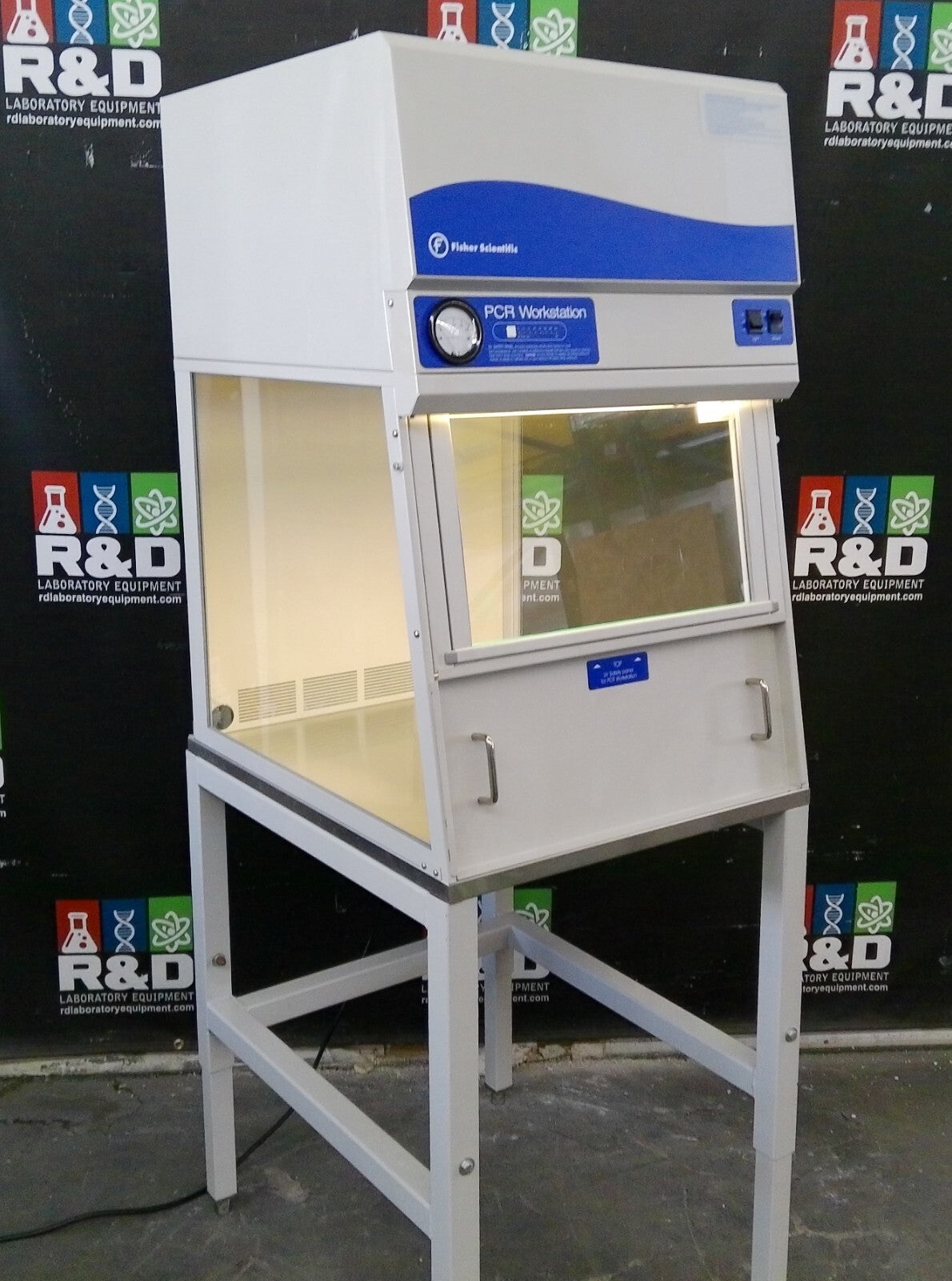 Fisher Scientific Labconco 3560000 2ft PCR Workstation w/UV & Stand FULLY TESTED