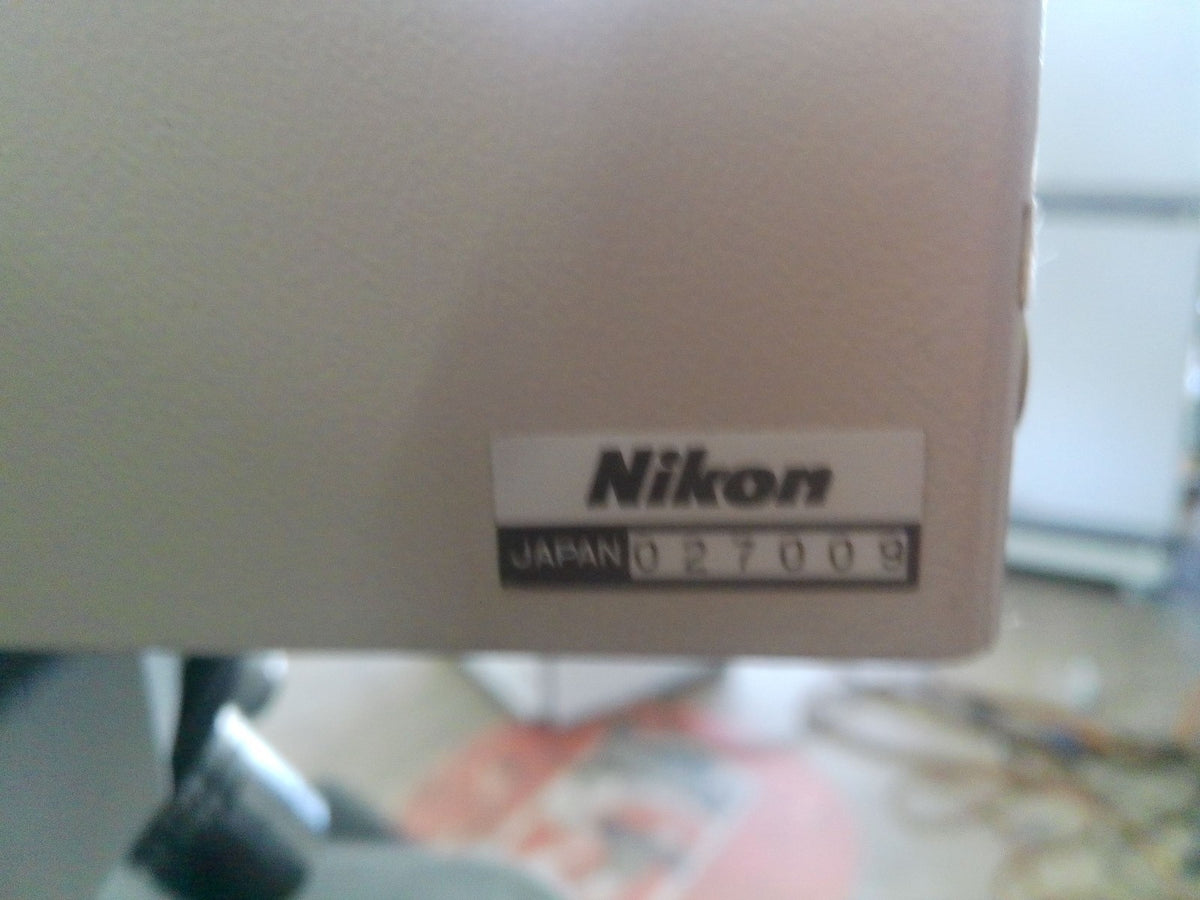 Nikon Optiphot 2 Phase Contrast Microscope w/ 6 Objectives & Lamp Power Supply