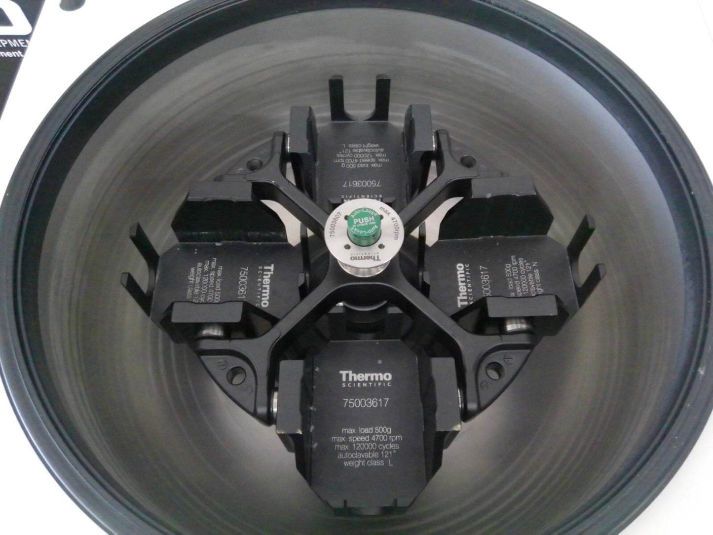 Thermo Heraeus Multifuge X3R Refrigerated Benchtop Centrifuge w/Plate Rotor 120v