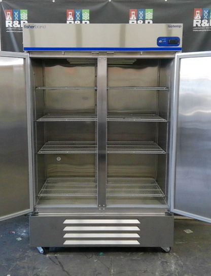 FisherBrand FBG49RSSA Isotemp Double Door Laboratory +4C Refrigerator 49Cf