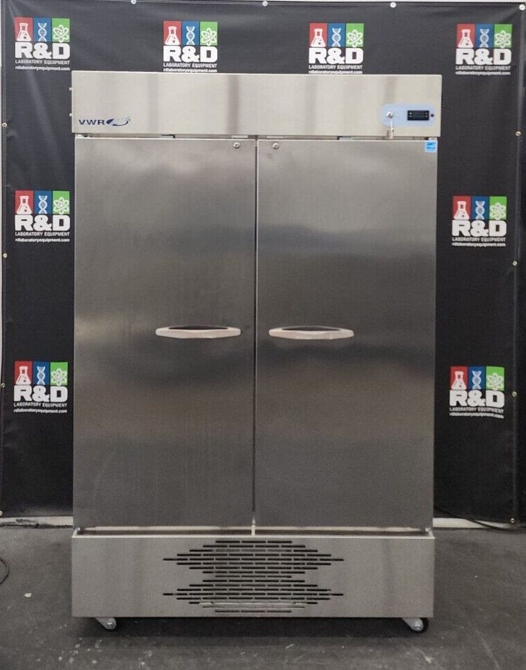 VWR GTVWG49FSSA Double Door Reach-In Stainless -20 C Commercial Freezer 49cf